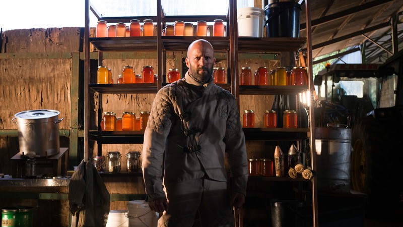 Adam Clay (Jason Statham) in The Beekeeper. Photo courtesy of MGM