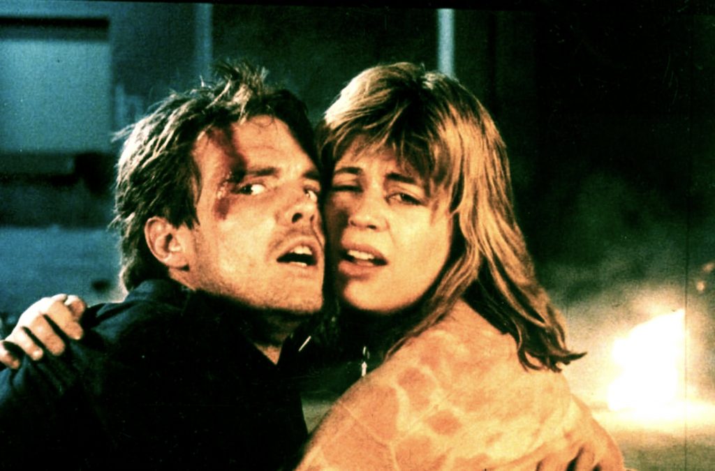 Kyle Reese (Michale Biehn) & Sarah Connor (Linda Hamilton) Photo courtesy of 20th Century Studios