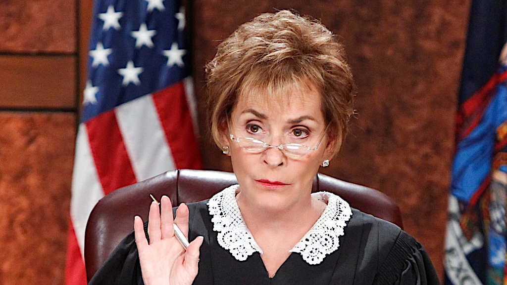 Judge Judy. Photo courtesy of CBS Media Ventures