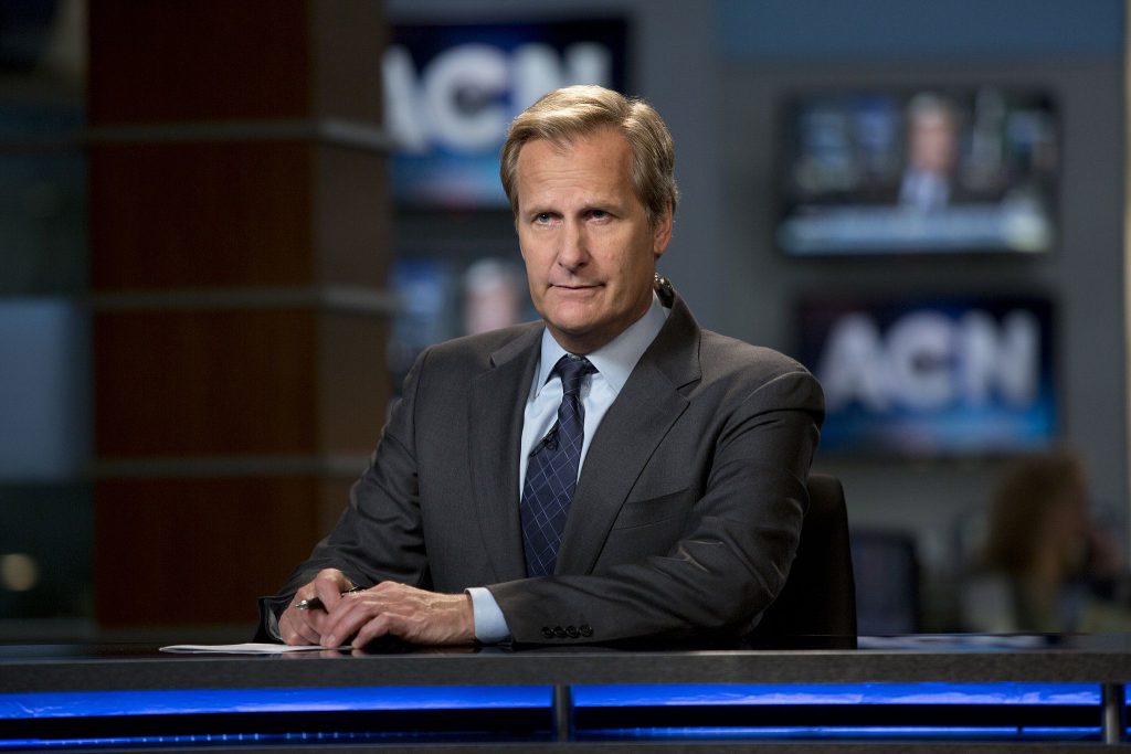 Jeff Daniels (Will McAvoy) Photo courtesy of HBO